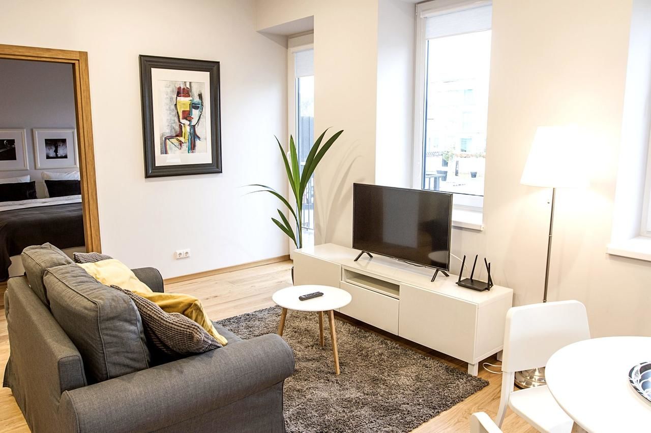 Апартаменты Modern one bedroom apartment in old town Каунас-4